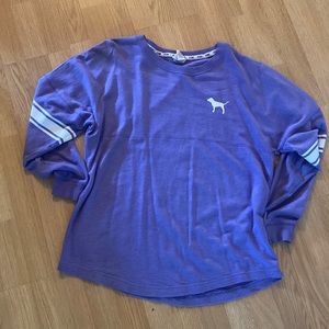 VS purple long sleeve top size Medium